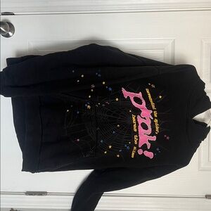 Black Graphic Hoodie